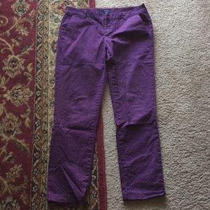 Tommy Hilfiger printed chinos.